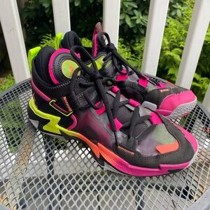 Nike Air Jordan Why Not Zer0.5 Neon Sneakers Mens Size 7.5 Basketball